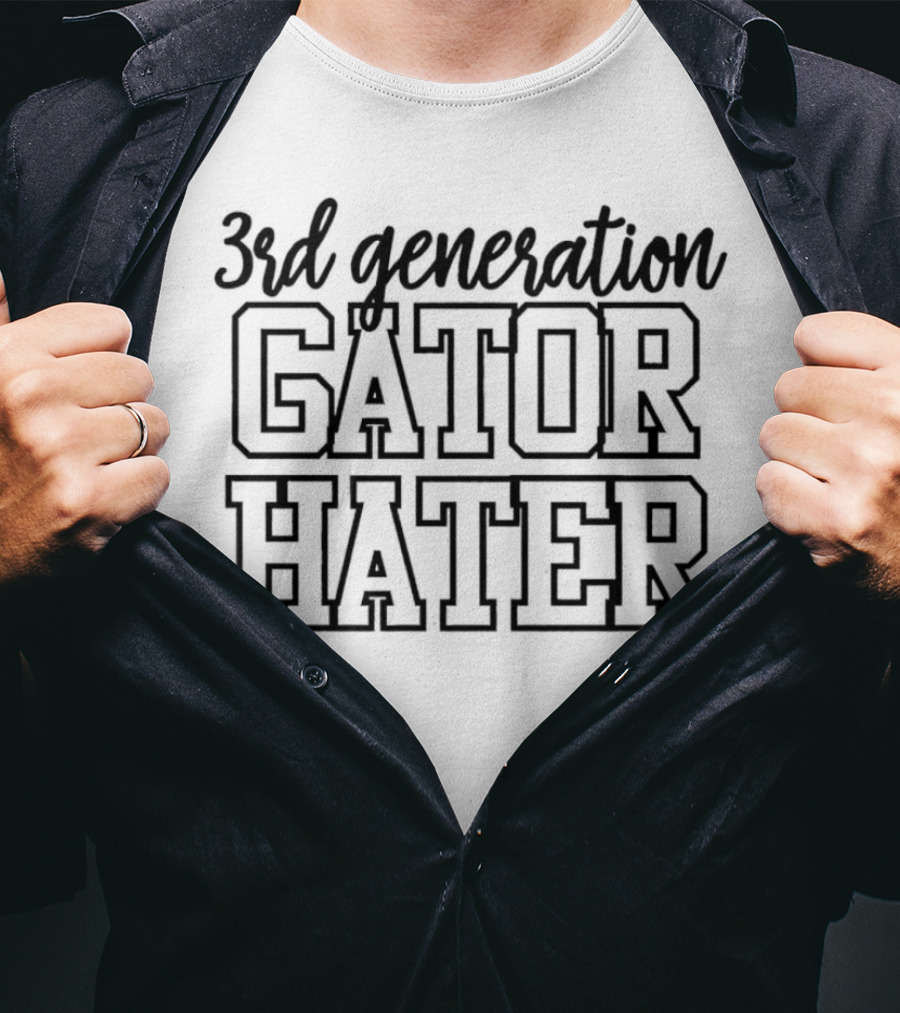 3rd Generation Gator Hater T-Shirt