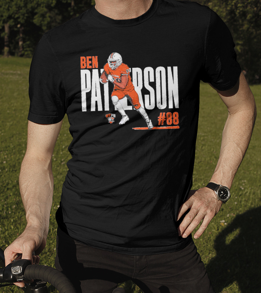 Ben Patterson UTPB Falcons #88 NCAA Football T-Shirt