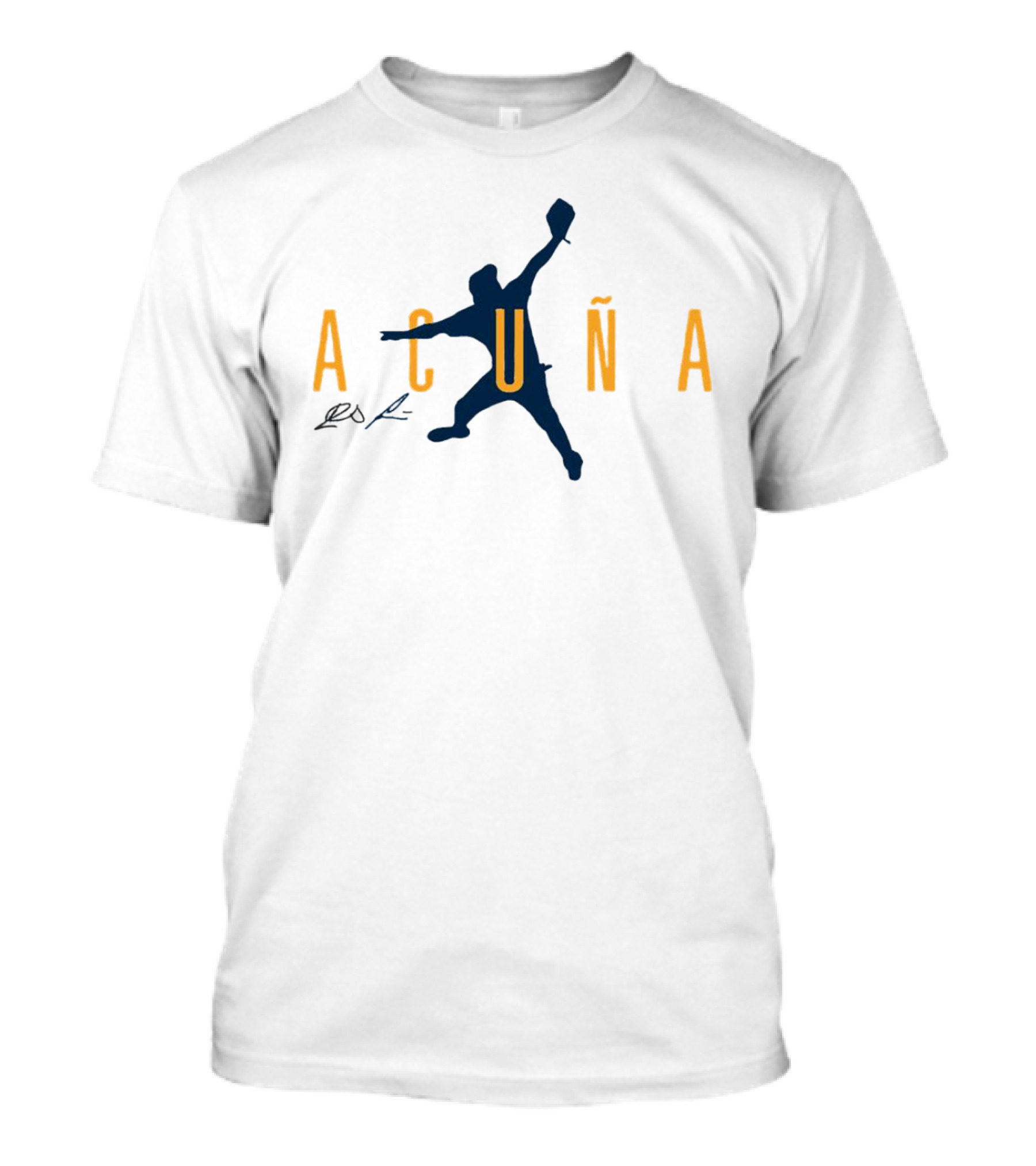Ronald Acuna Jr Atlanta Braves Air Acuna II Acuna Signature T-Shirt