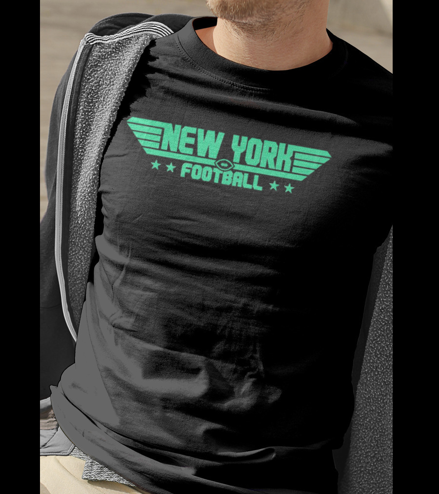 New York Football Top Gun Wings T-Shirt