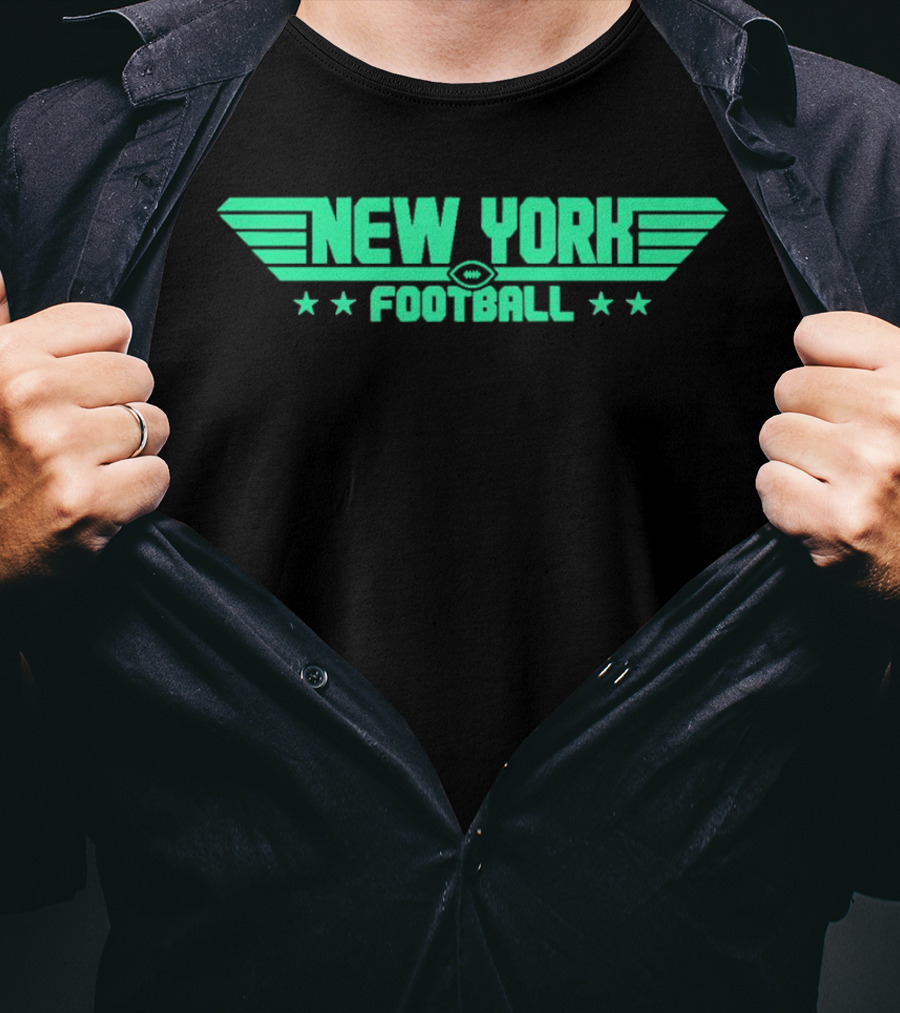 New York Football Top Gun Wings T-Shirt