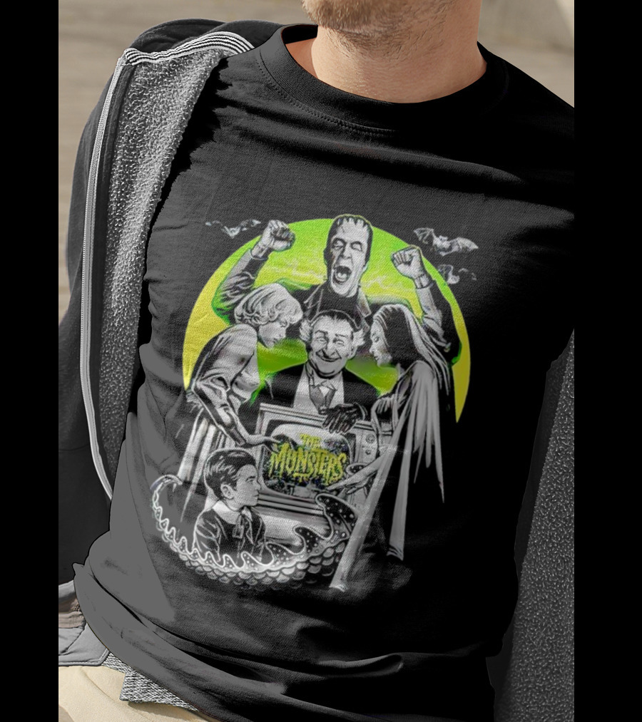 The Munsters Classic Vintage Horror Family T-Shirt