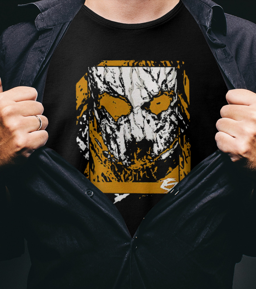 Crazzy Steve Horror Mask T-Shirt