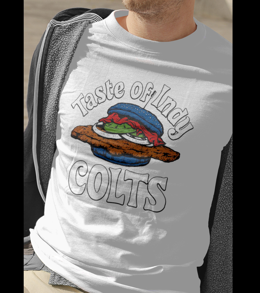 Taste Of Indy Colts Burger T-Shirt