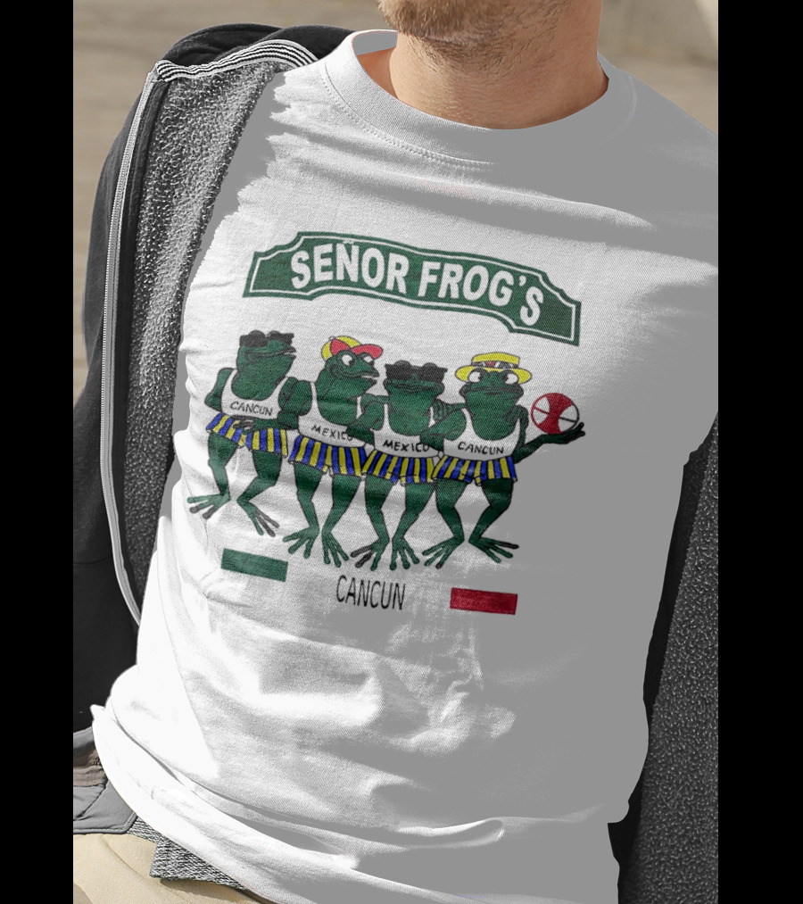 Senor Frog's Mexico Cancun Vintage 90's T-Shirt