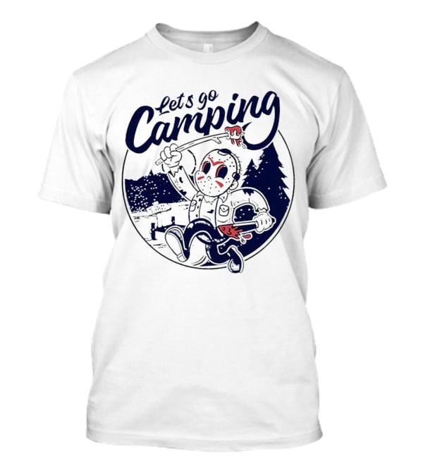 Let's Go Camping With Jason Voorhees Halloween T-Shirt