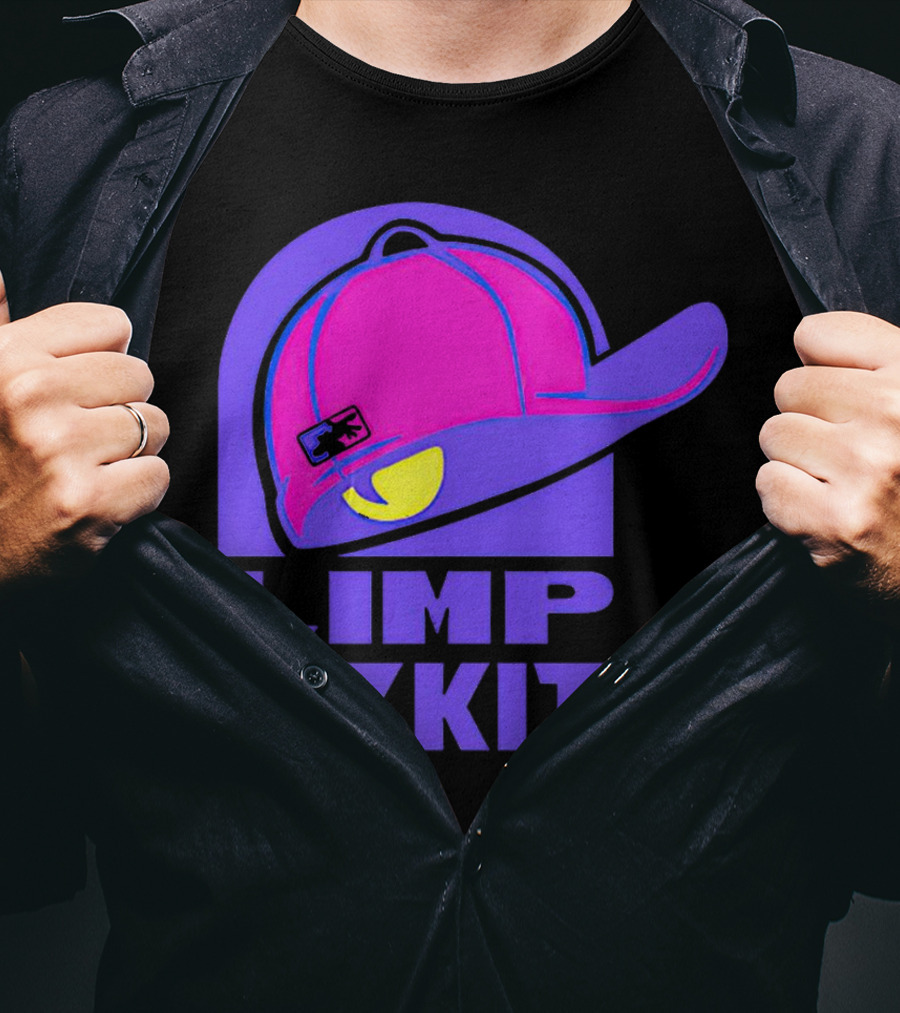 Limp Bizkit Taco Bell Logo Hat T-Shirt