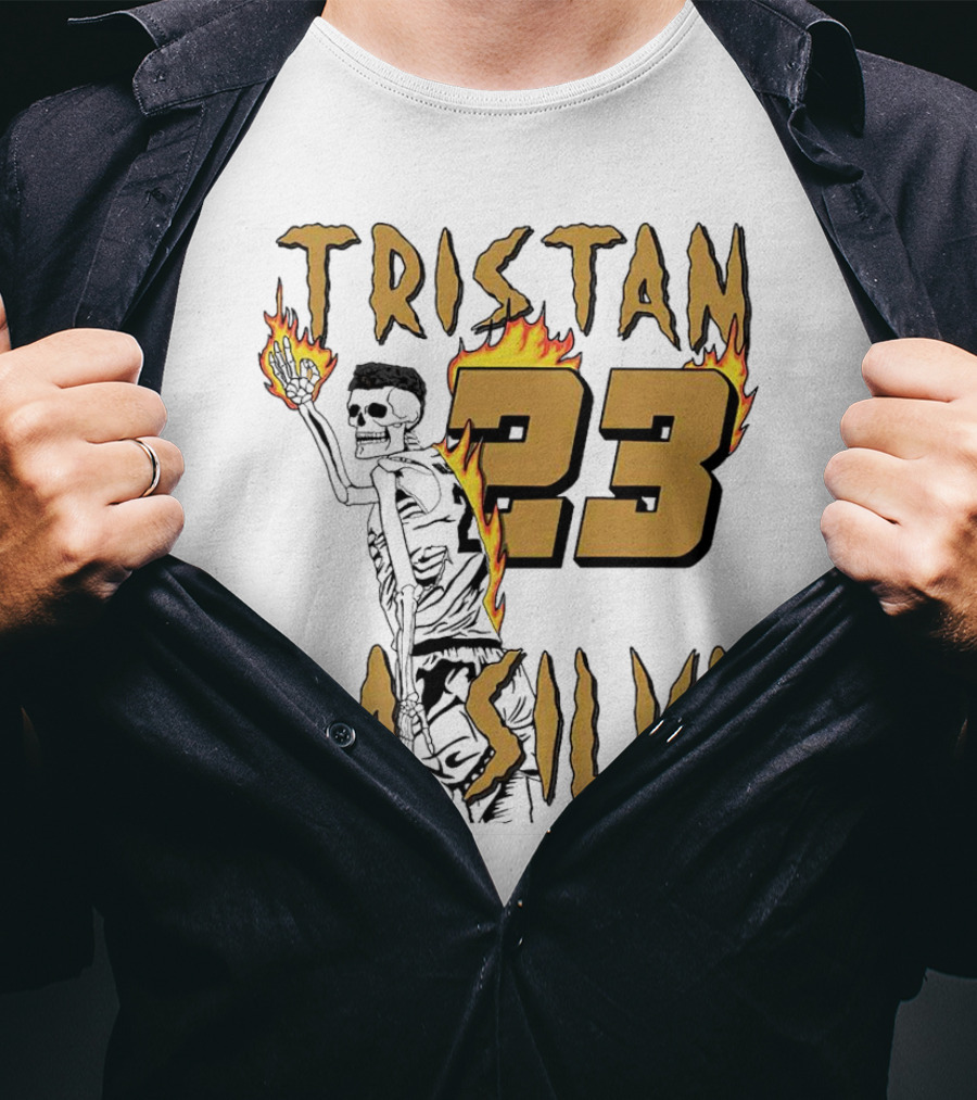 Tristan Da Silva 23 Colorado Buffaloes Fire T-Shirt