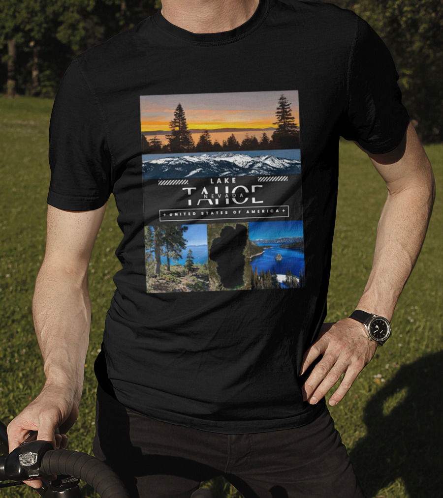 Lake Tahoe Nevada Scenic Views United States Of America T-Shirt
