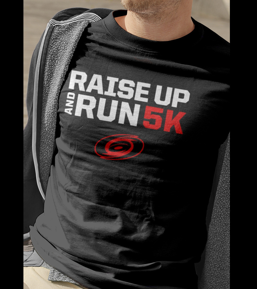 Raise Up And Run 5K Hurricanes Event With Iconic Spiral T-Shirt