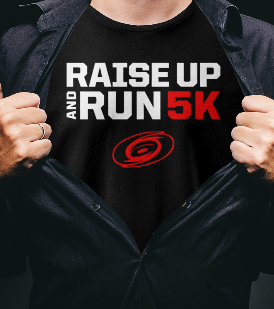 Raise Up And Run 5K Hurricanes Event With Iconic Spiral T-Shirt