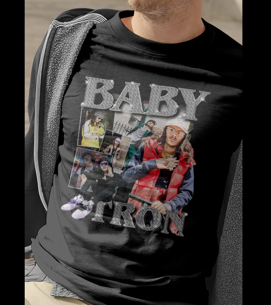 Babytron Hip Hop Style Collage Pullover Aesthetic T-Shirt