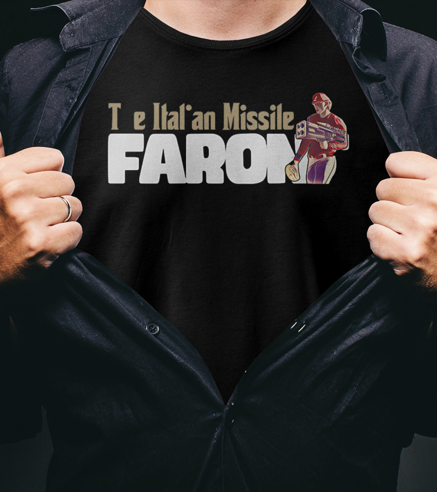 Greg Farone T E Ital'an Missile Faron T-Shirt