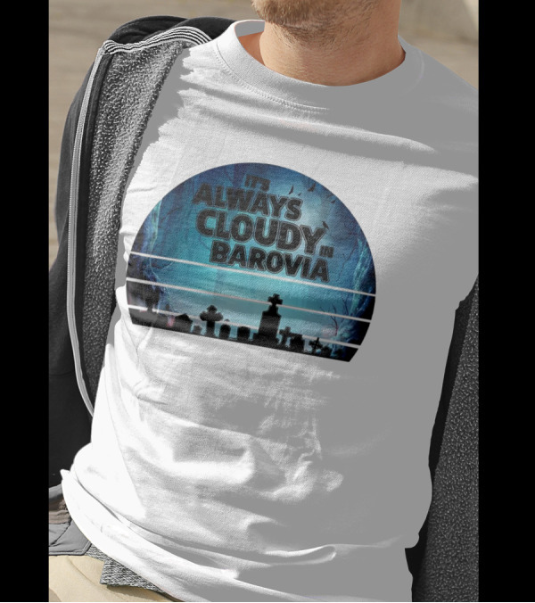 It's Always Cloudy In Barovia Graveyard Scene T-Shirt