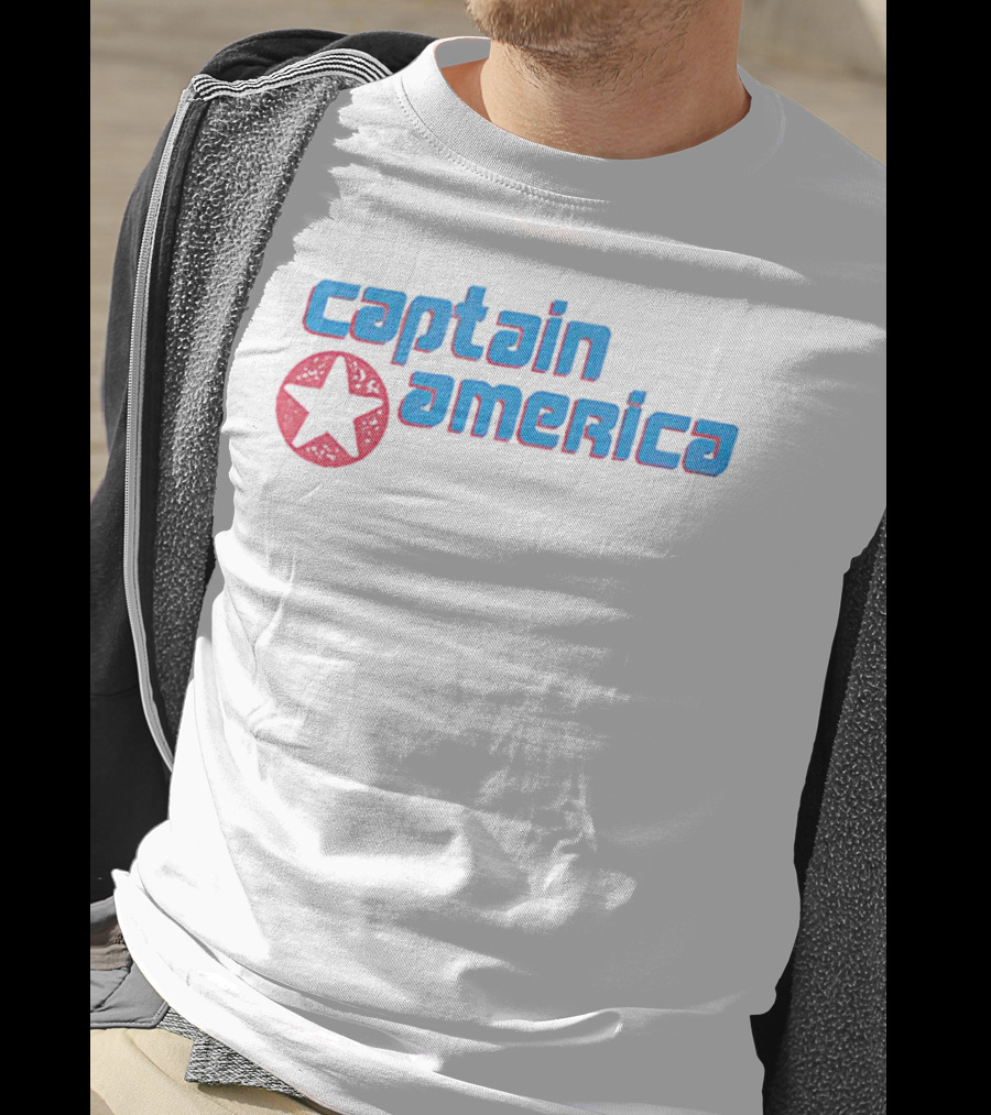 Captain America Retro Star T-Shirt
