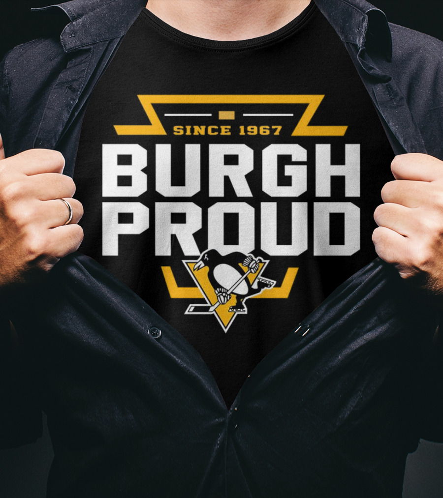 Pittsburgh Penguins Burgh Proud Since 1967 T-Shirt