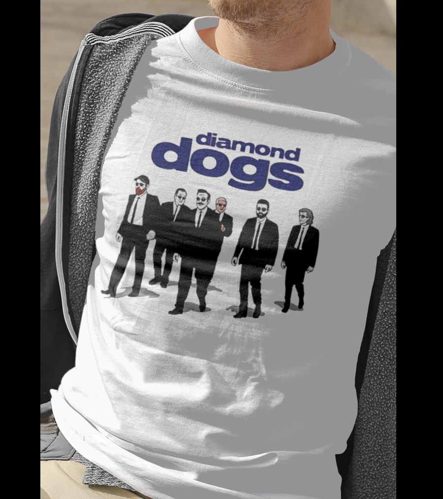 Ted Lasso Diamond Dogs Reservoir Dogs T-Shirt