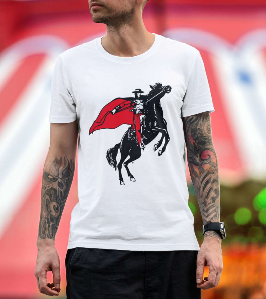 Texas Tech Throwback Red Raider Let's Ride T-Shirt