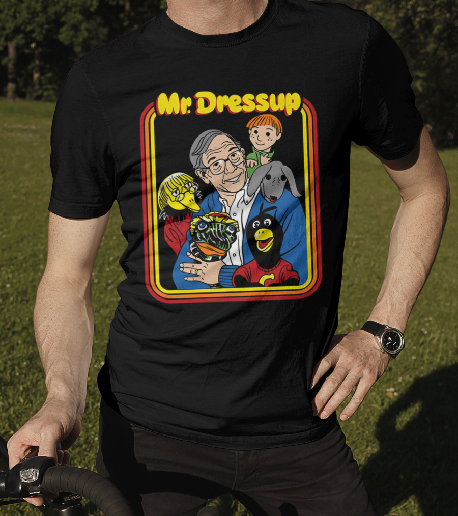 Mr. Dressup With Friends And Puppets Illustration CBC Collaboration T-Shirt