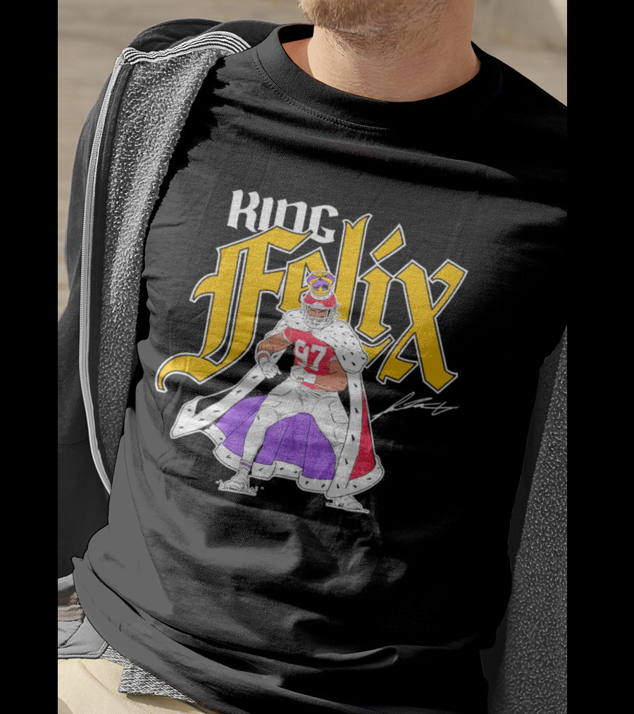 King Felix Anudike-Uzomah Kansas City Chiefs 97 Player T-Shirt