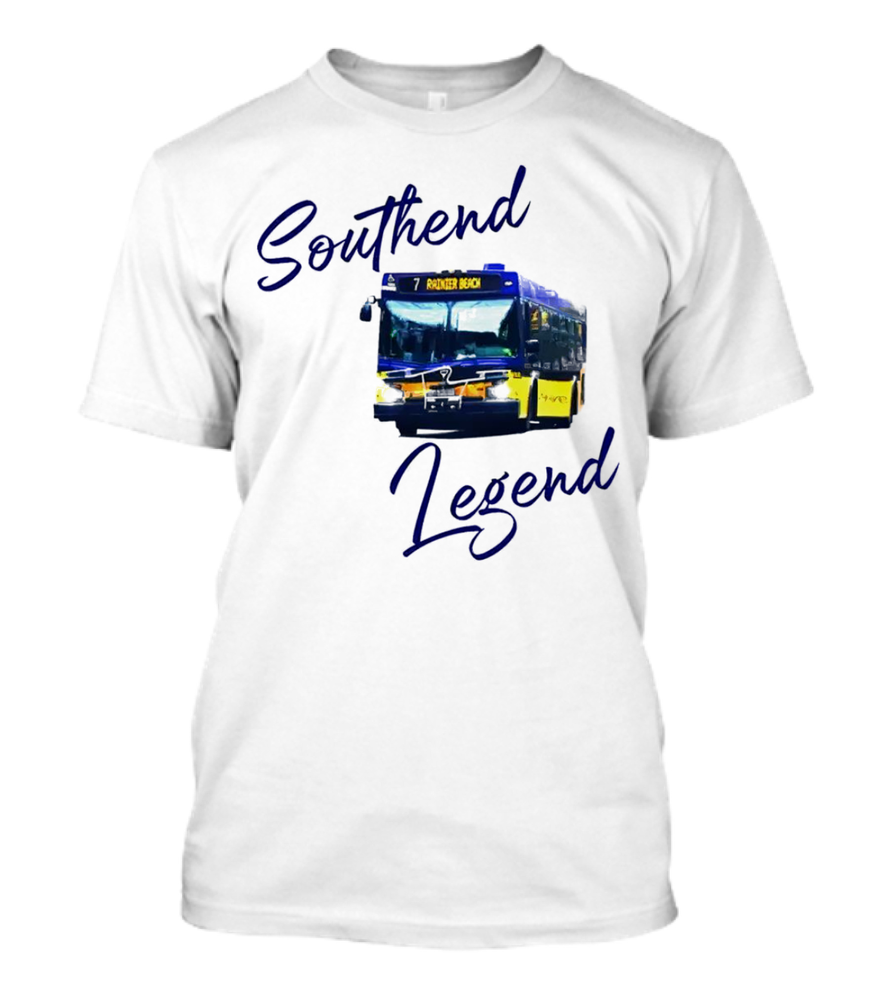 Southend Legend Route 7 Rainier Beach Bus T-Shirt