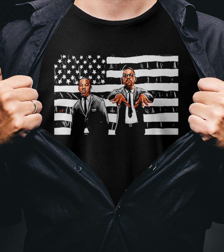 Martin And Malcolm Outcast Stankonia Black And White Stripes T-Shirt