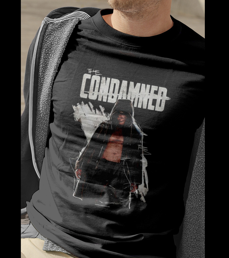 The Condamned Heels Featuring Hooded Figure T-Shirt