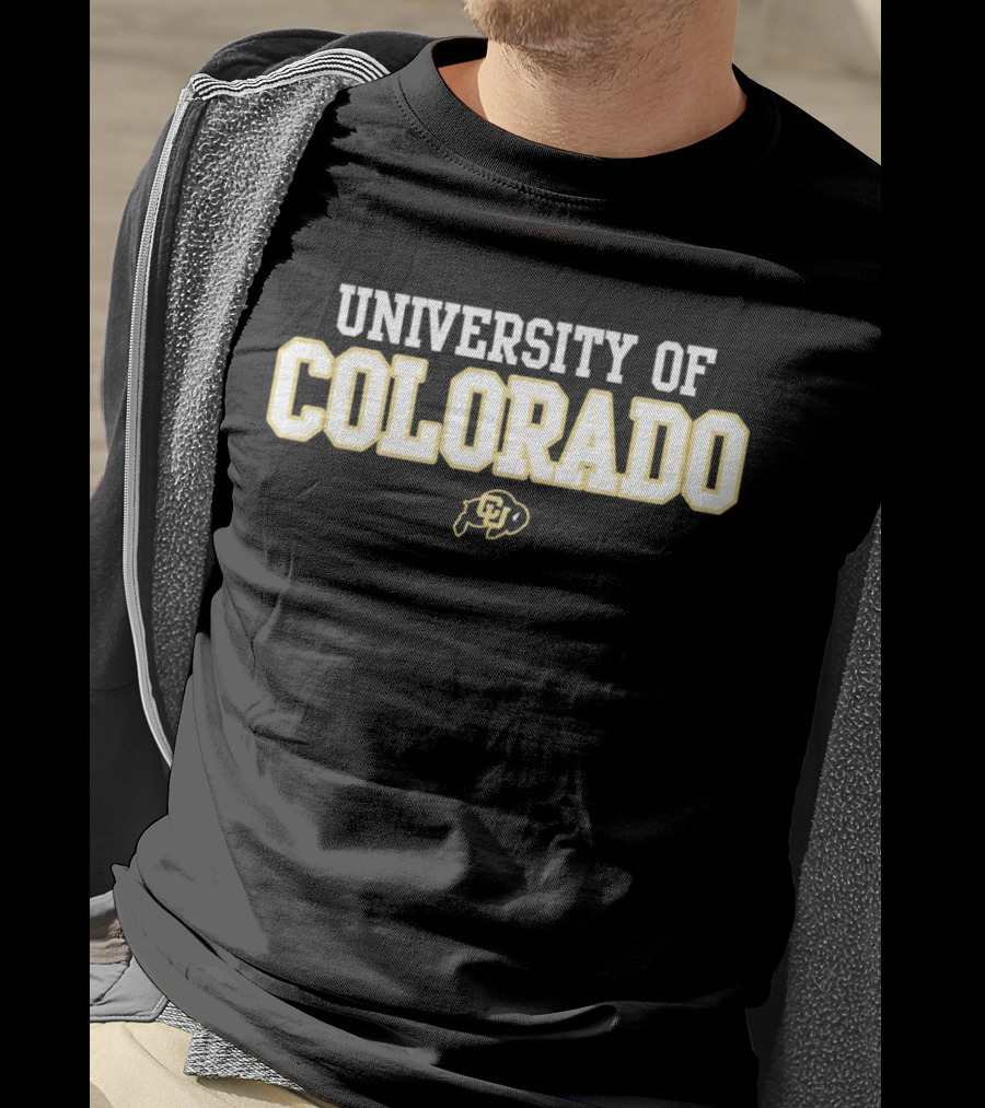 University Of Colorado Buffaloes Football CU T-Shirt