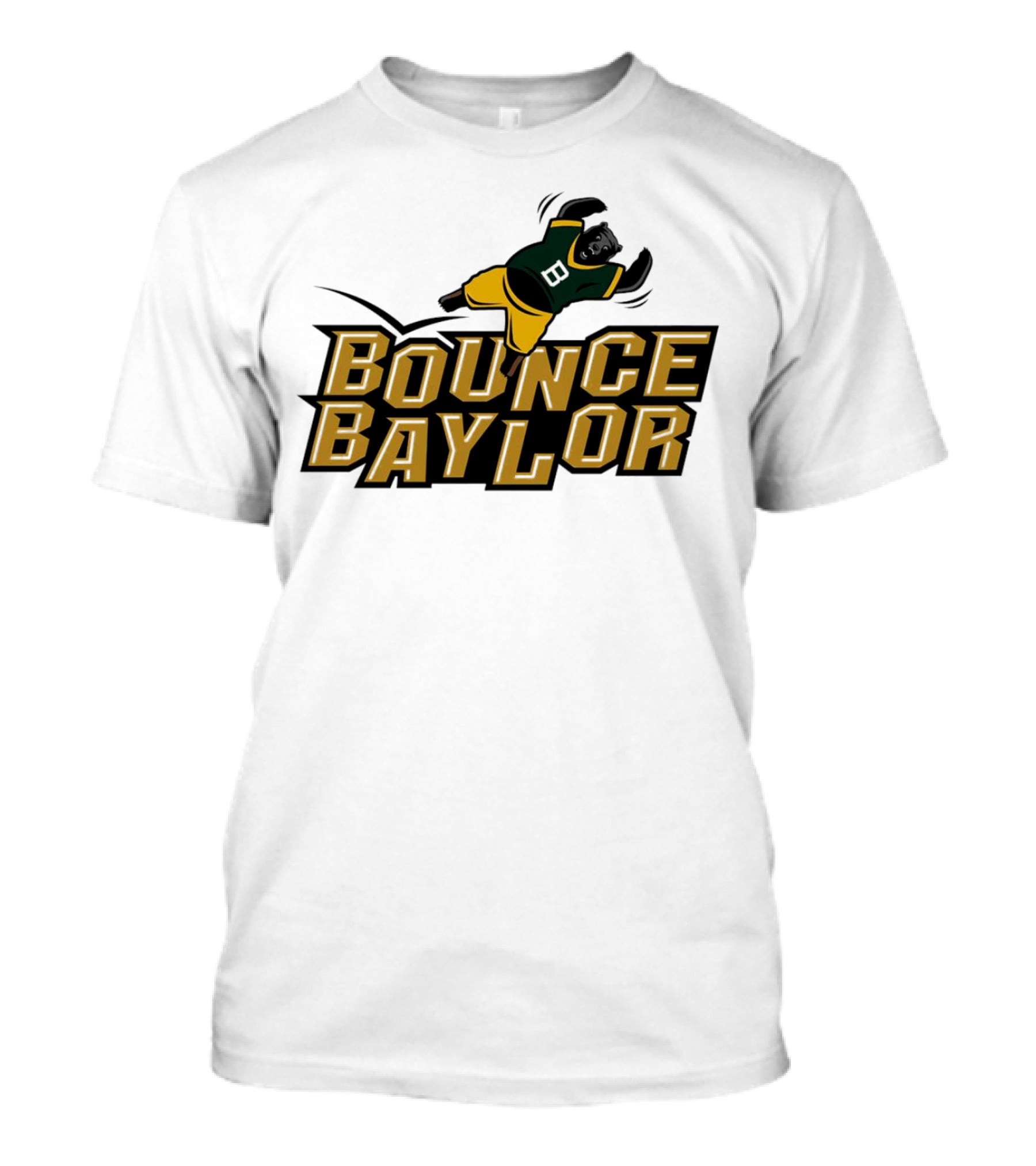 Bounce Baylor Baylor Bears Basketball Movement T-Shirt