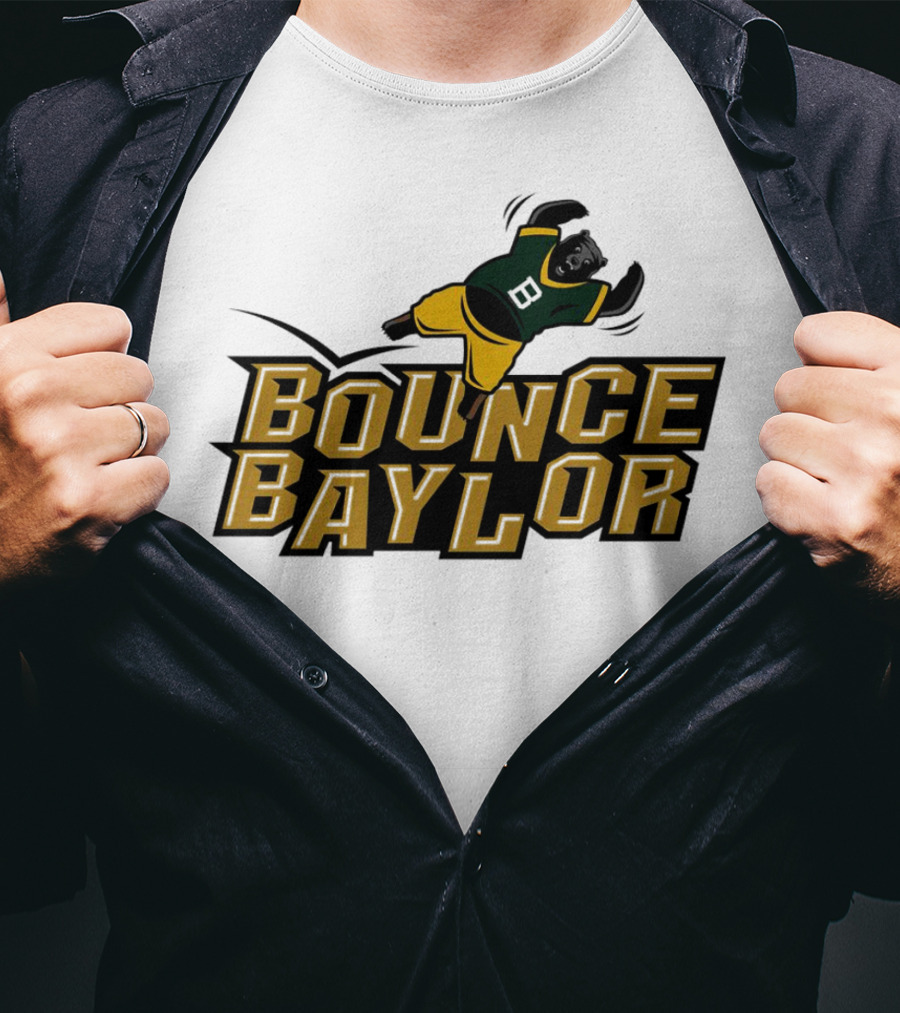 Bounce Baylor Baylor Bears Basketball Movement T-Shirt