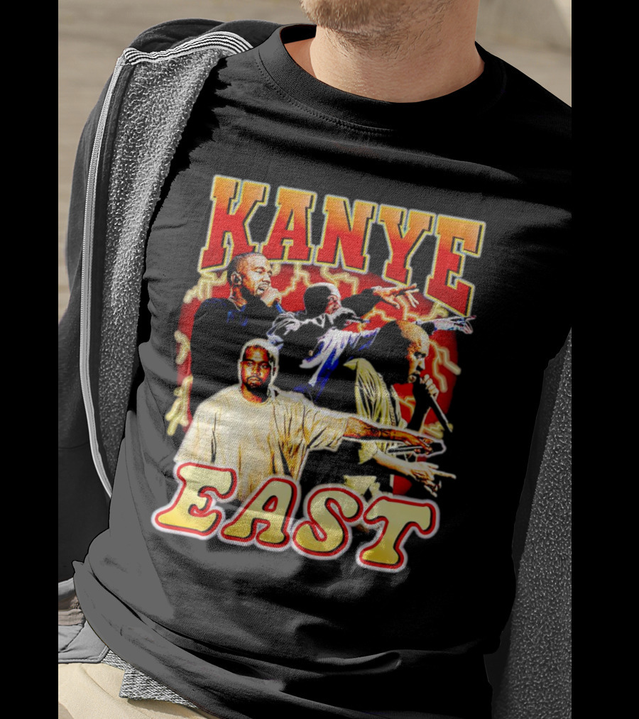 Kanye East Vintage Concert Collage T-Shirt
