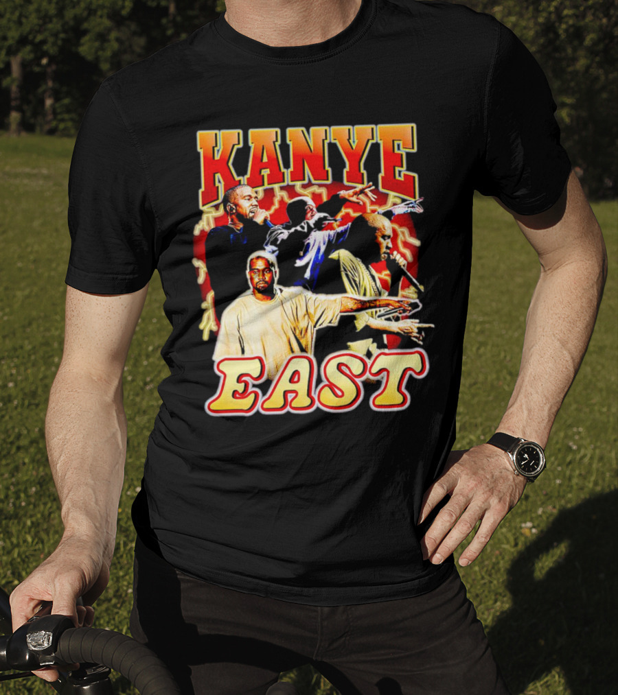 Kanye East Vintage Concert Collage T-Shirt
