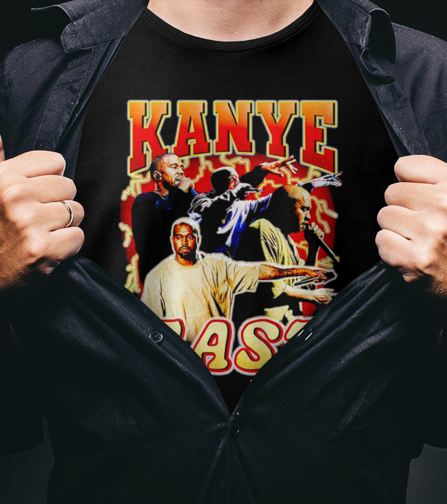 Kanye East Vintage Concert Collage T-Shirt
