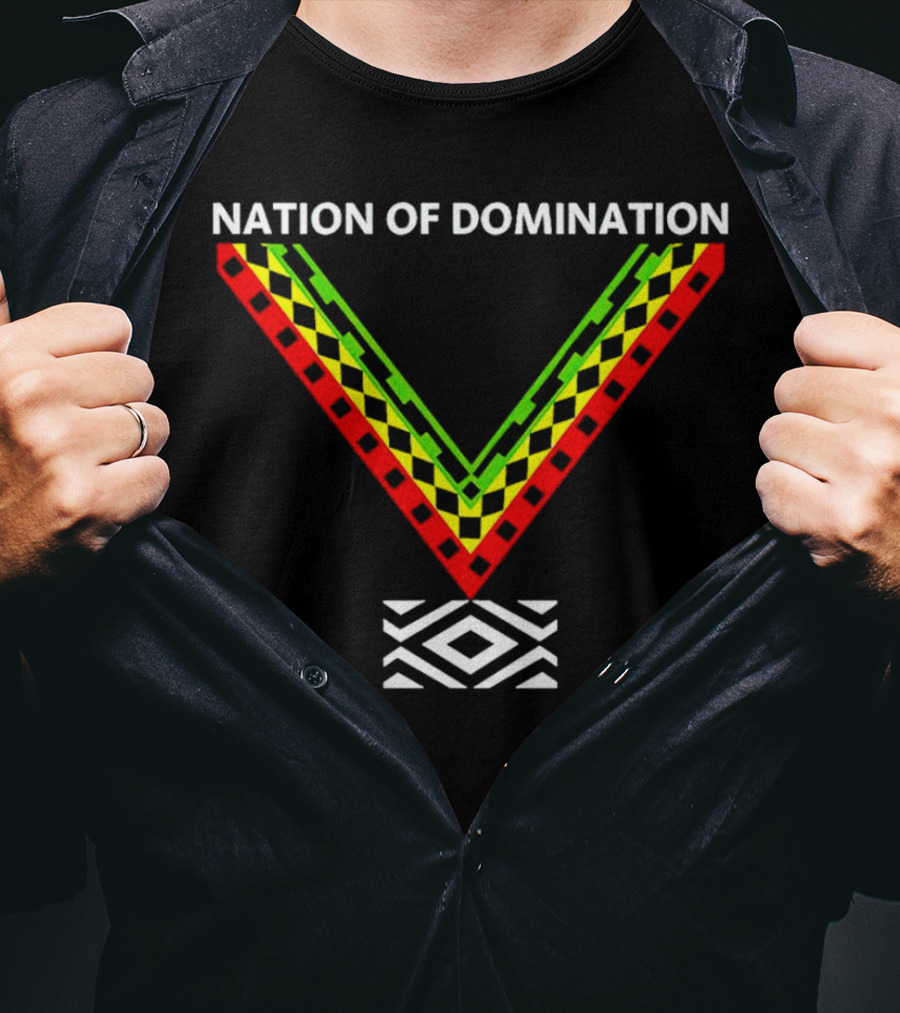 Nation Of Domination Zigzag T-Shirt