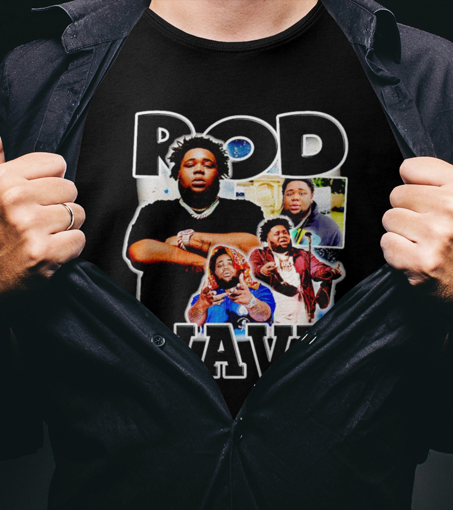 Rod Wave Vintage Collage Hip Hop T-Shirt