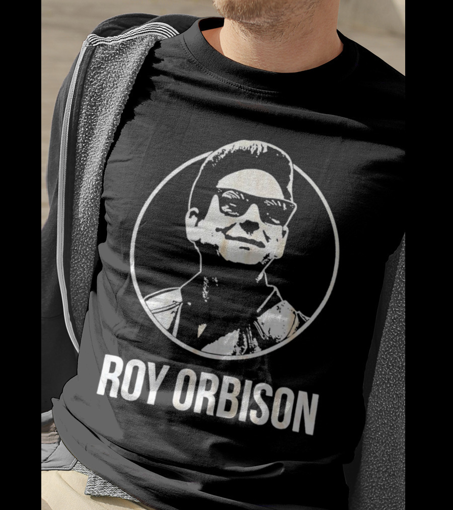 Roy Orbison Iconic Circle Sunglasses T-Shirt
