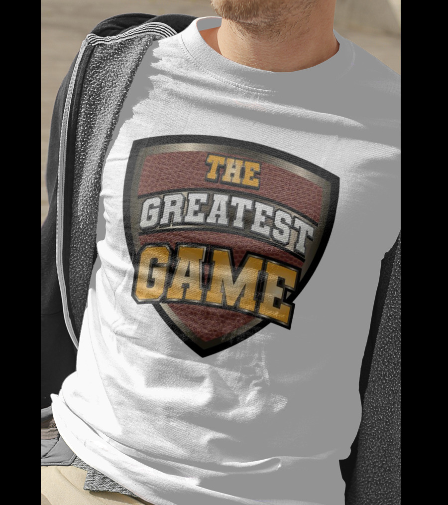 The Greatest Game Basketball Shield T-Shirt