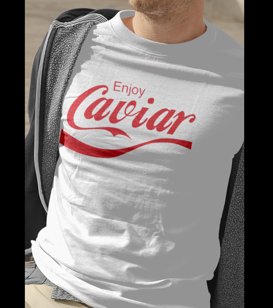 Enjoy Caviar Coca-Cola T-Shirt
