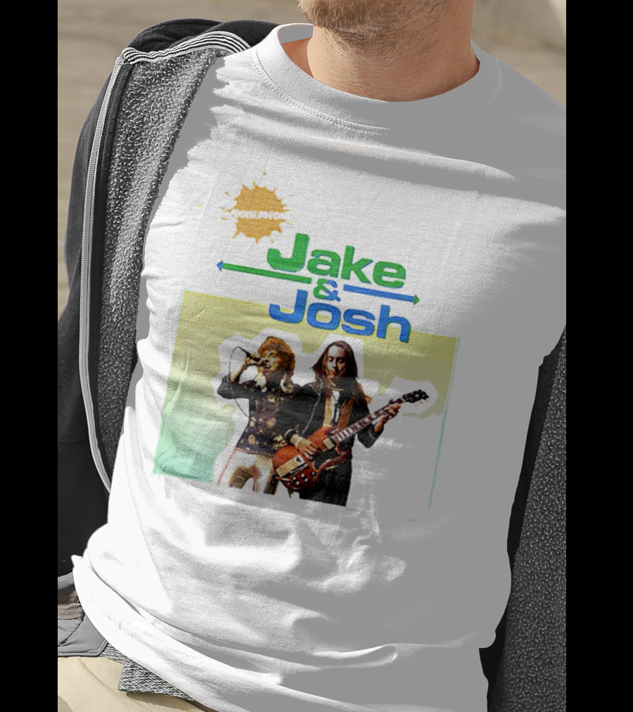 Nickelodeon Jake And Josh Rock Music Duo T-Shirt