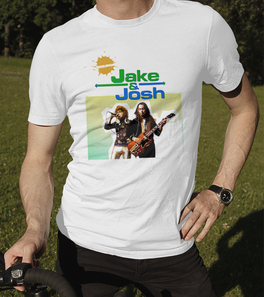 Nickelodeon Jake And Josh Rock Music Duo T-Shirt