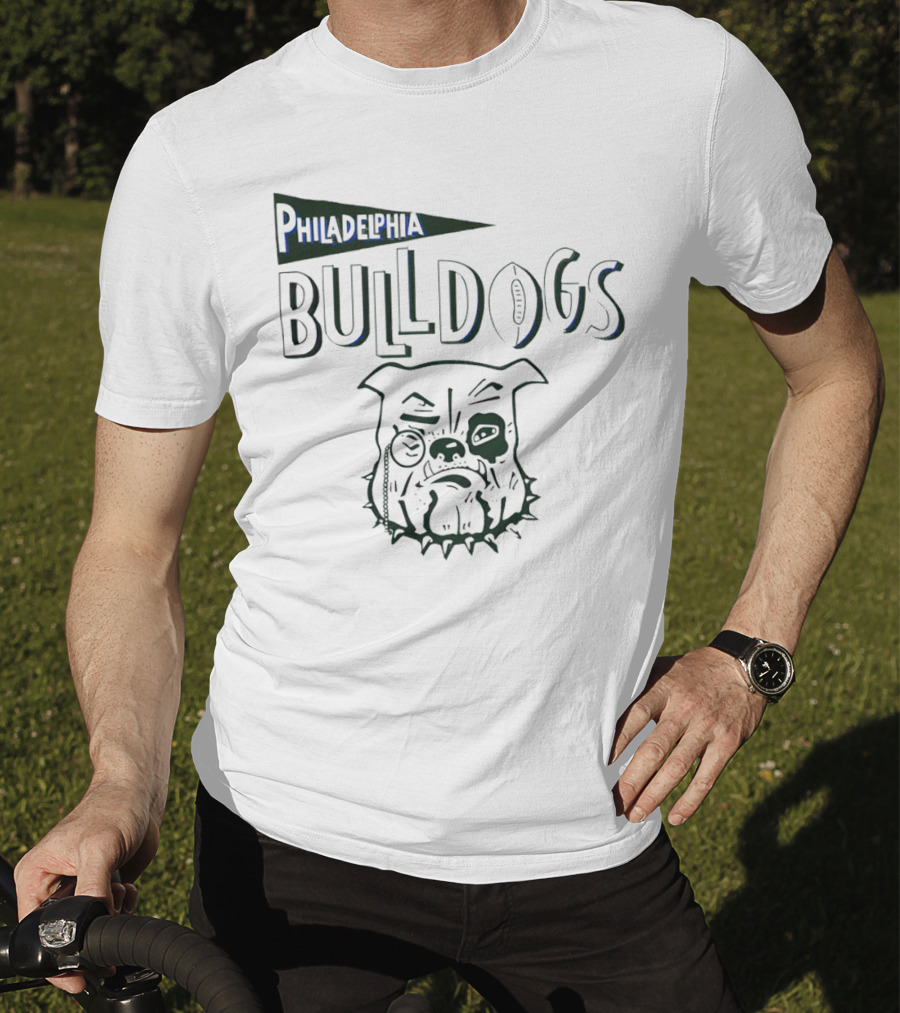 Philadelphia Bulldogs Bulldogs Football T-Shirt
