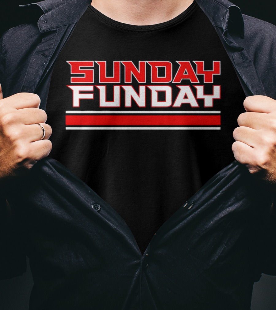 Sunday Funday Atlanta Falcons Football T-Shirt