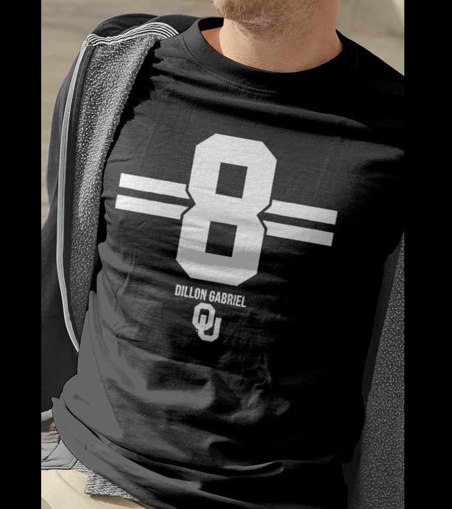 Dillon Gabriel 8 OU Oklahoma Sooners Football T-Shirt