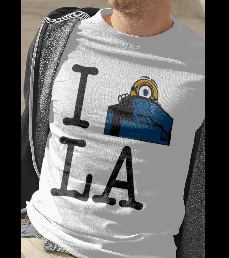 I Minion Yellow Guy LA T-Shirt
