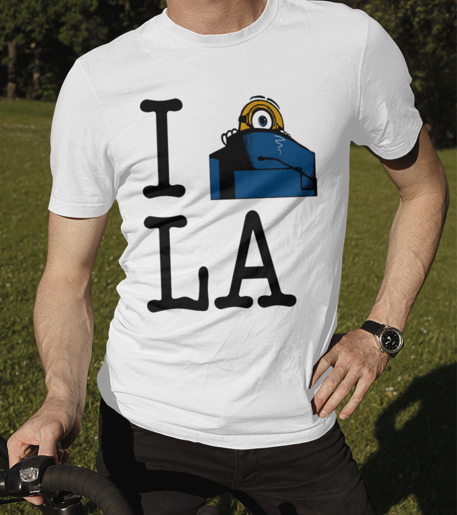 I Minion Yellow Guy LA T-Shirt