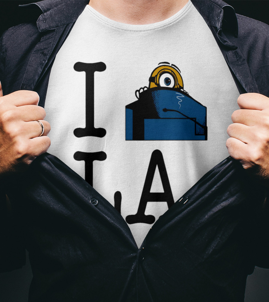 I Minion Yellow Guy LA T-Shirt