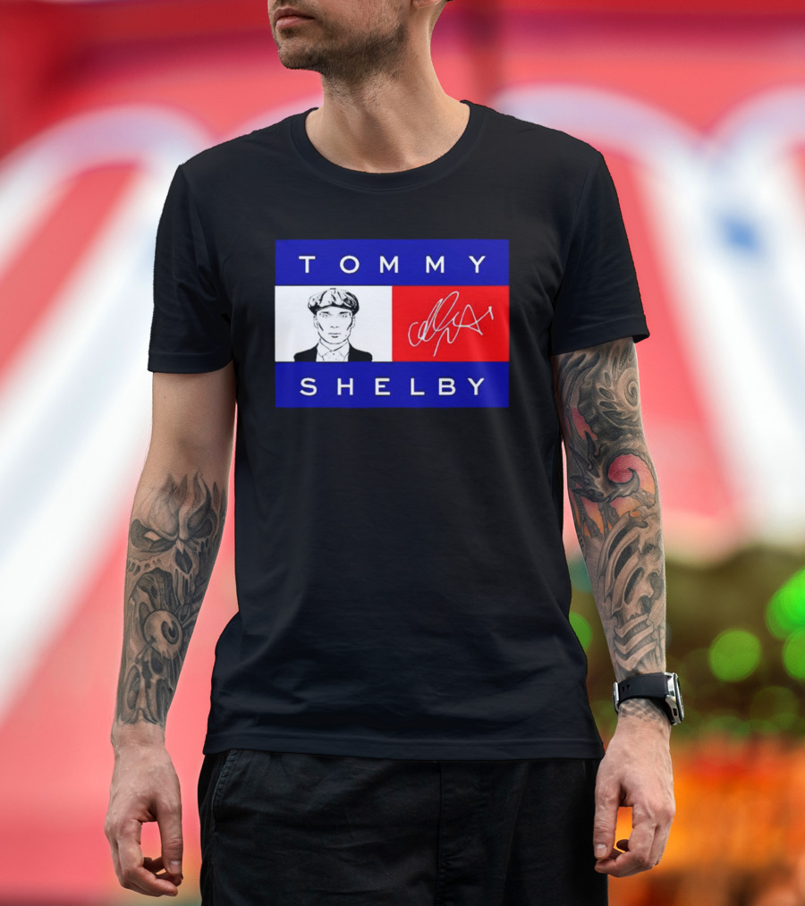 Tommy Shelby Peaky Blinders Signature Iconic T-Shirt