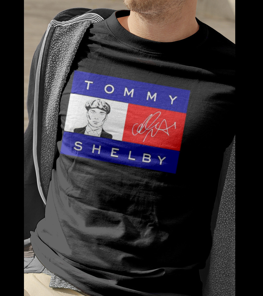 Tommy Shelby Peaky Blinders Signature Iconic T-Shirt