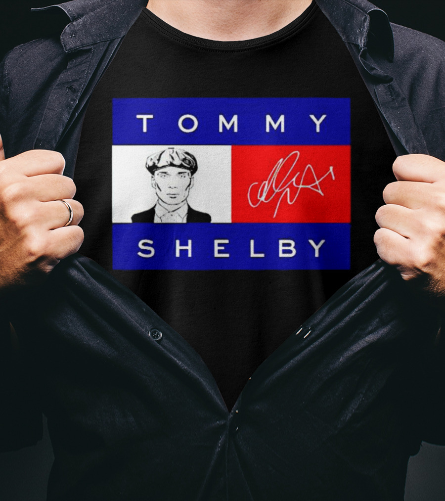Tommy Shelby Peaky Blinders Signature Iconic T-Shirt
