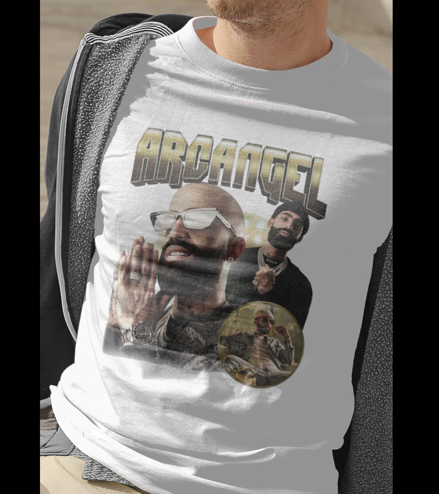 Arcangel Rapper Vintage Style Collage T-Shirt